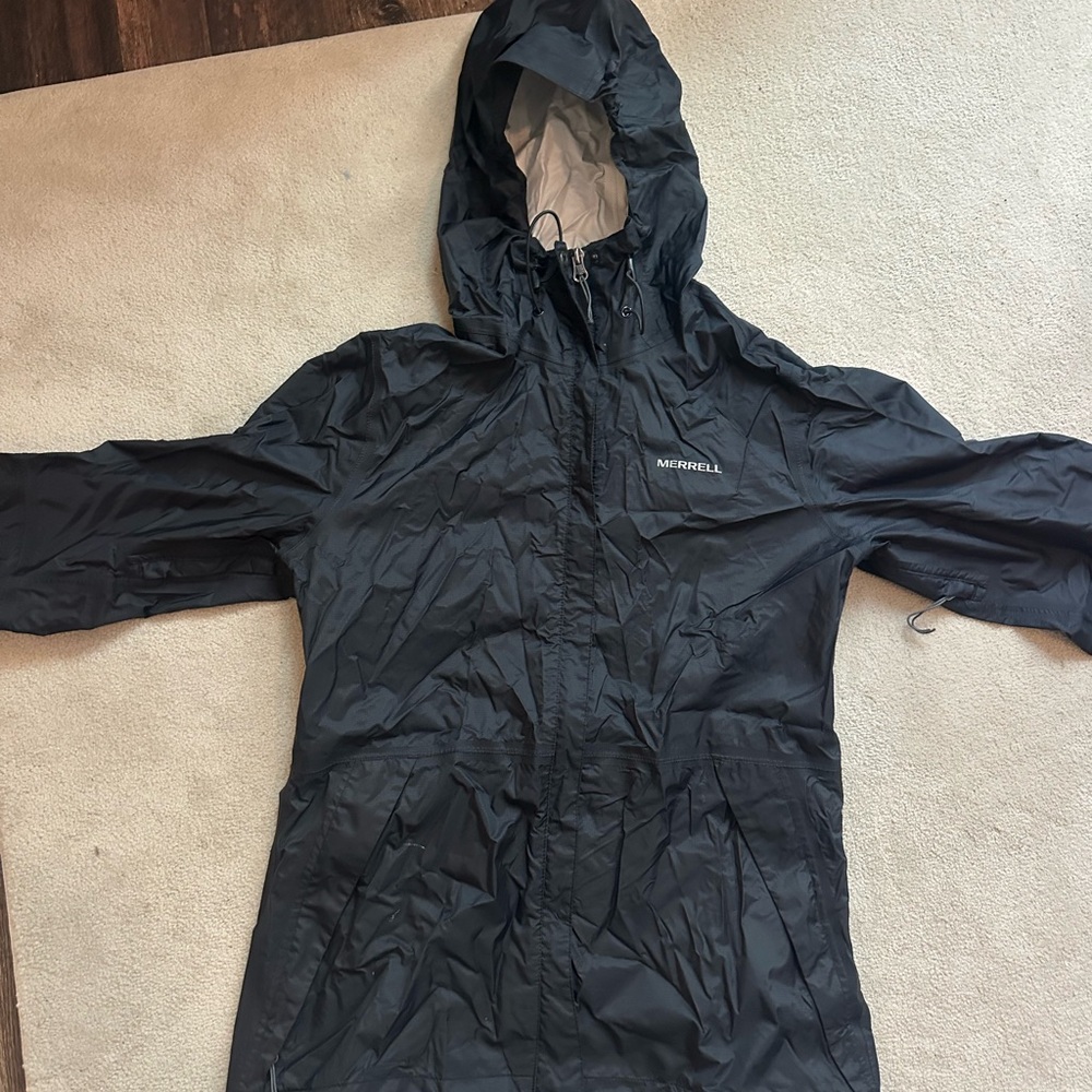 Merrell Black and Gray Outdoor Jacket